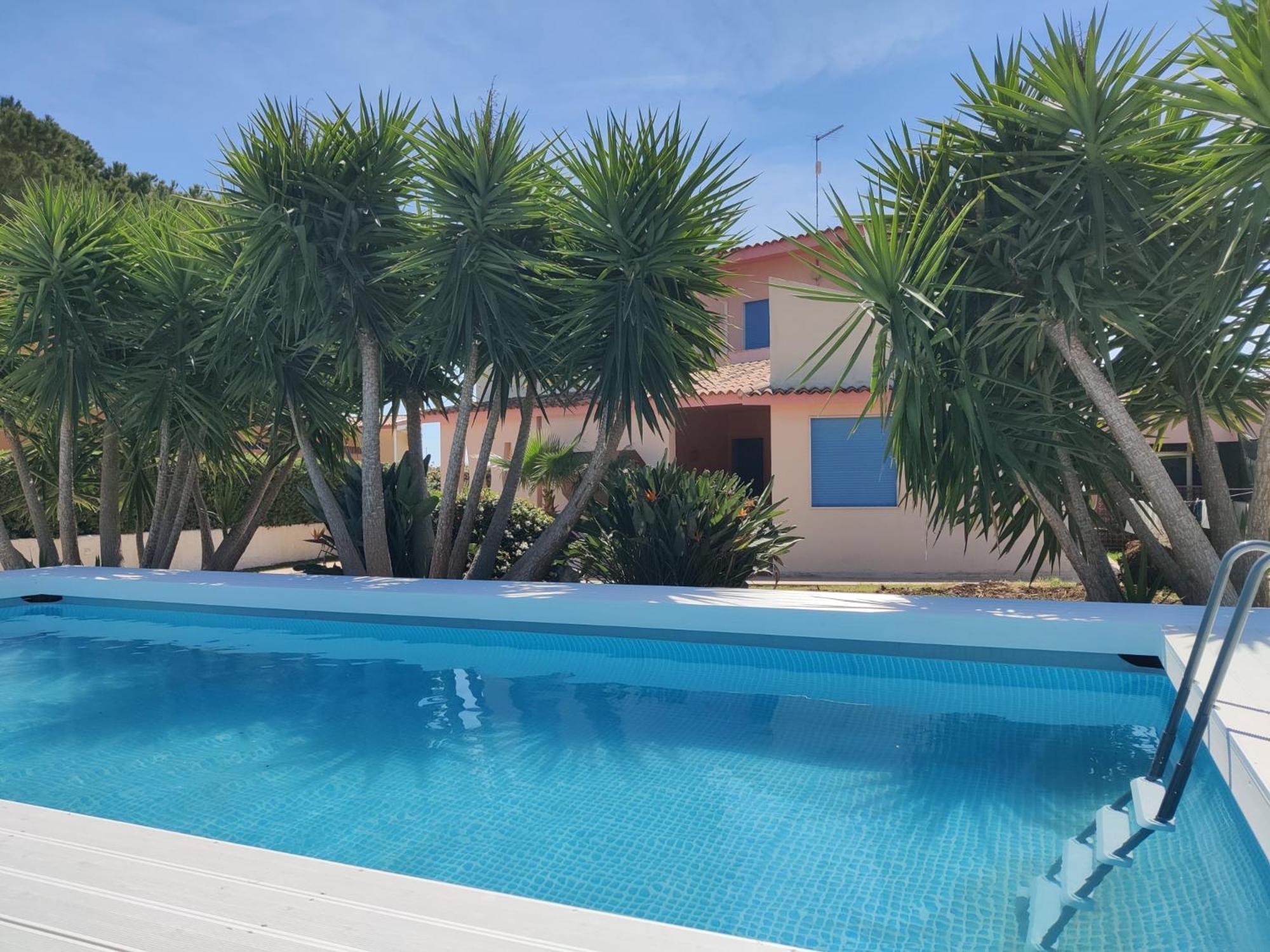 Pool Seaside Relais - Ville Ninfea, Marea, Rosa E Cassiopea Fontane Bianche Ngoại thất bức ảnh