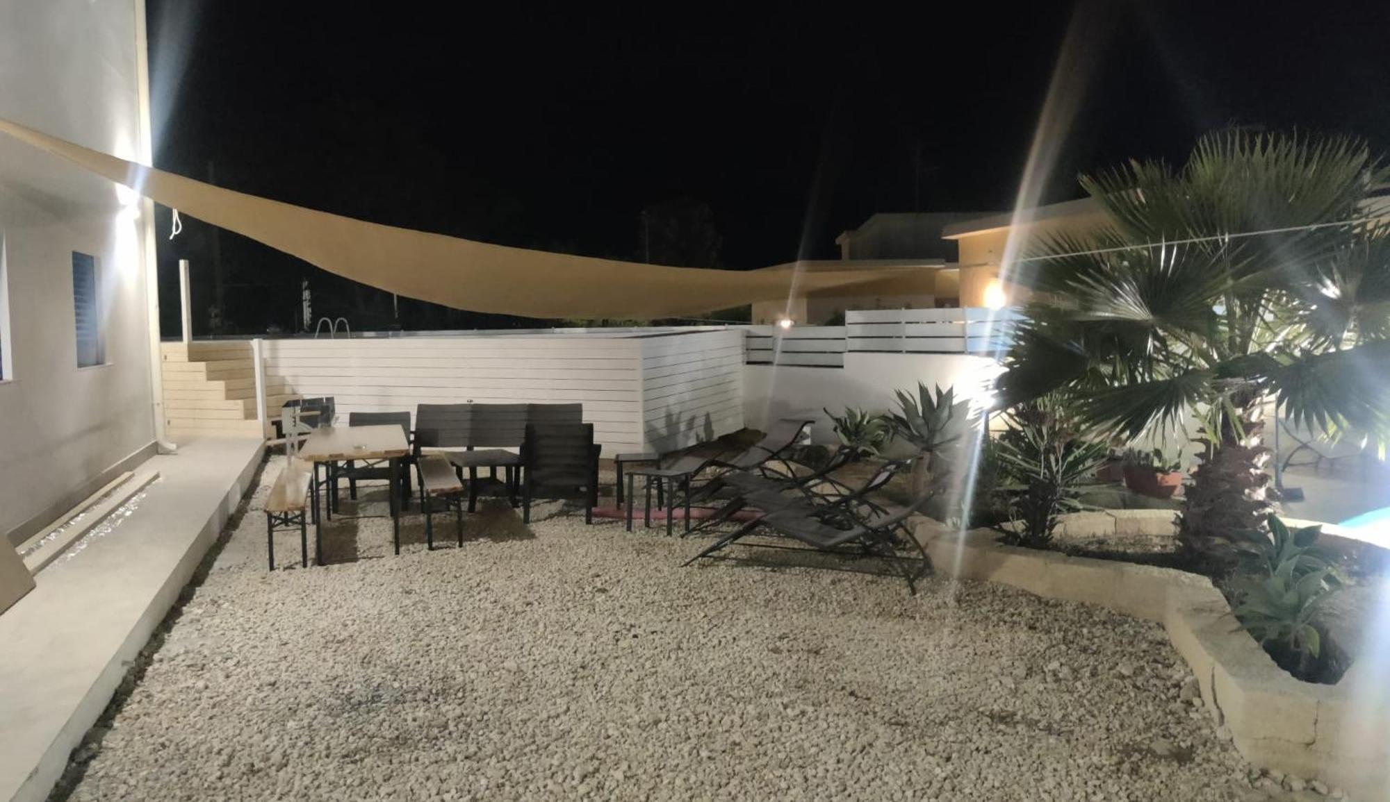 Pool Seaside Relais - Ville Ninfea, Marea, Rosa E Cassiopea Fontane Bianche Ngoại thất bức ảnh