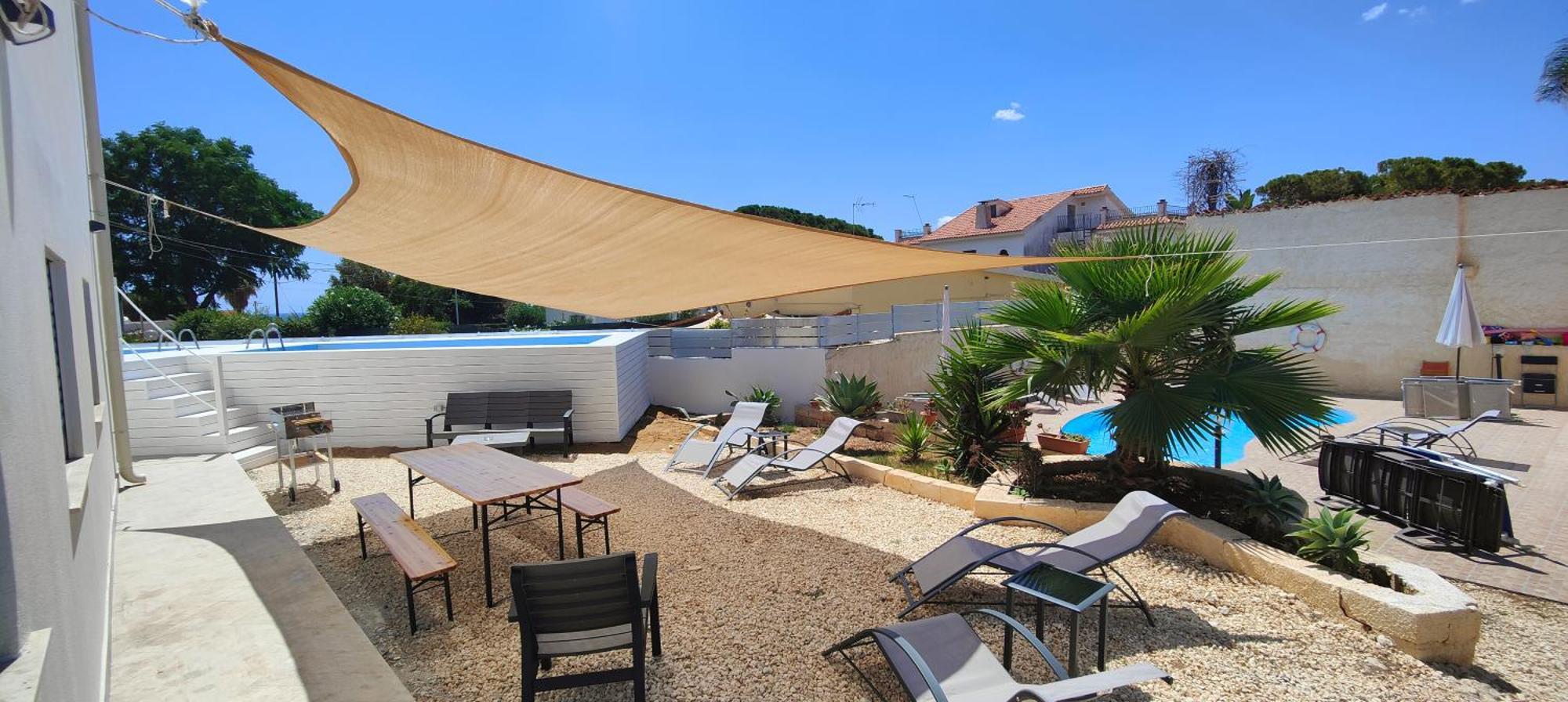 Pool Seaside Relais - Ville Ninfea, Marea, Rosa E Cassiopea Fontane Bianche Ngoại thất bức ảnh